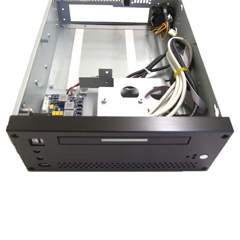 6u Rackmount Servidor Chasis Diseño Negro Electrónica Industrial 19 pulgadas 3u Cuerpo de ordenador PC