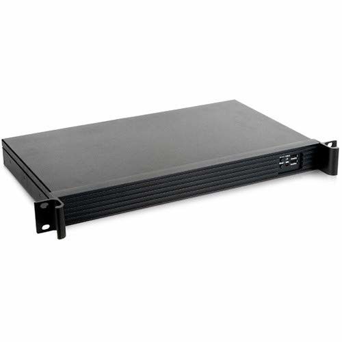 1u Nas Chasis Case Rackmount para la placa base ATX Micro con soporte trasero de perfil bajo