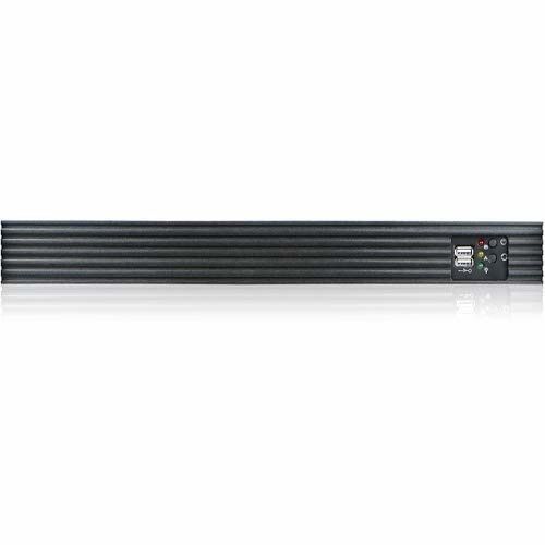 1u Nas Chasis Case Rackmount para la placa base ATX Micro con soporte trasero de perfil bajo