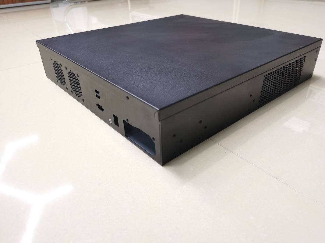China fabricante de alta calidad de precisión de la hoja de metal de piezas de aluminio de recinto de soporte caja de control