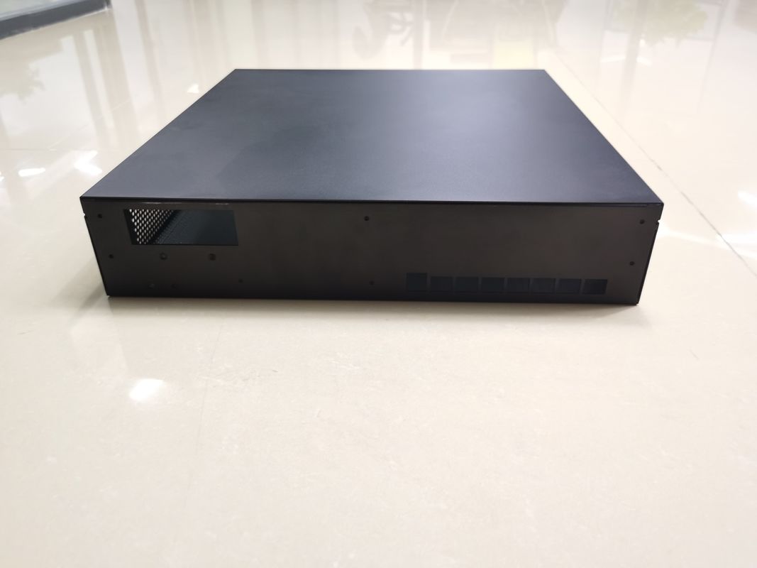 China fabricante de alta calidad de precisión de la hoja de metal de piezas de aluminio de recinto de soporte caja de control