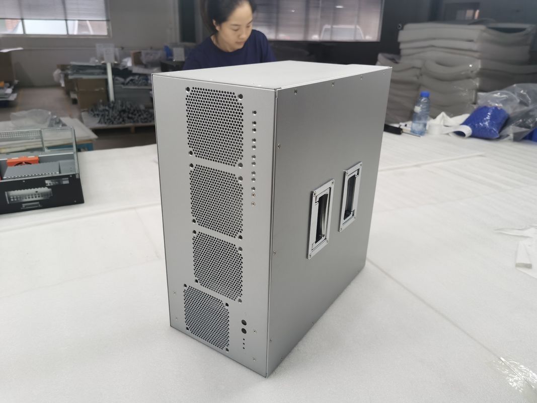Fabricación de chapa de metal OEM de alta calidad, mecanizado de piezas de estuche de ordenador, servicios de corte por láser OEM