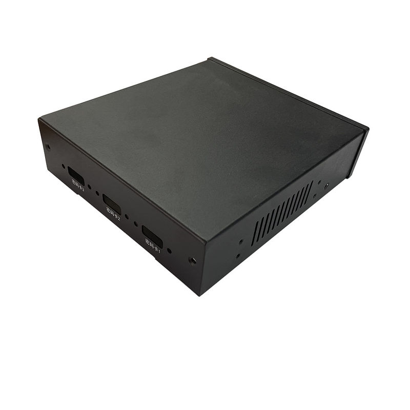 Chasis Shell Rack de 19 pulgadas 1u 2u 3u 4u 5u Cuadro de servidor Casas de caja de control eléctrico
