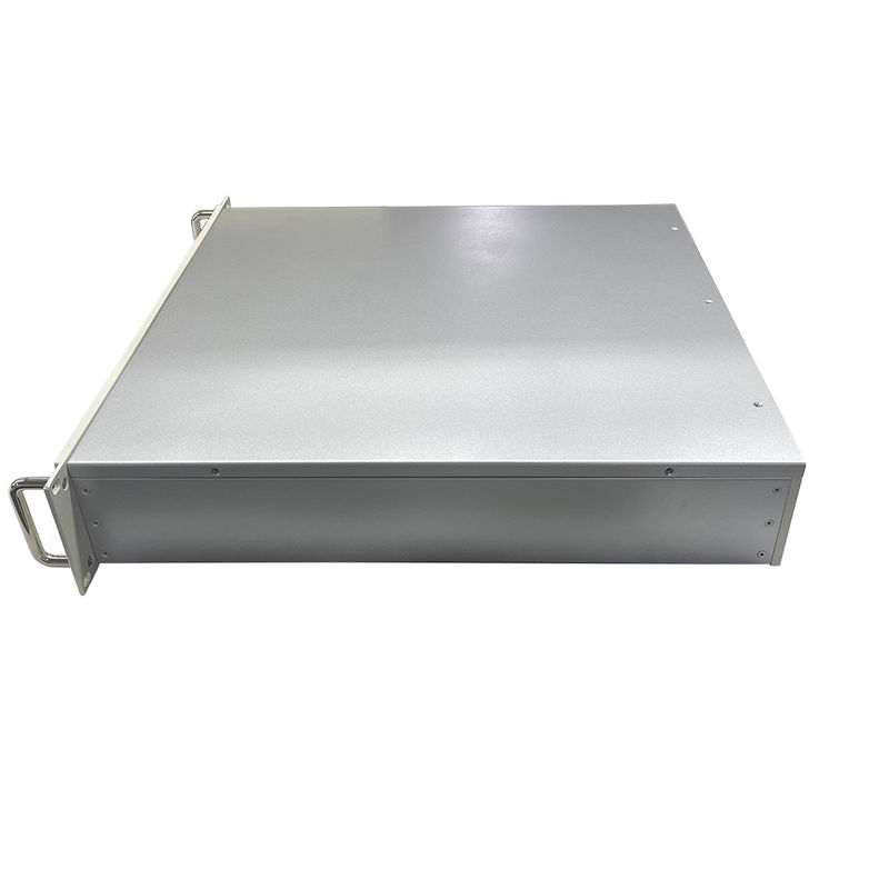 Revestimiento en polvo totalmente personalizado Acero Aluminio Corte láser de metal Fabricación de chapa de metal Partes del amplificador del gabinete