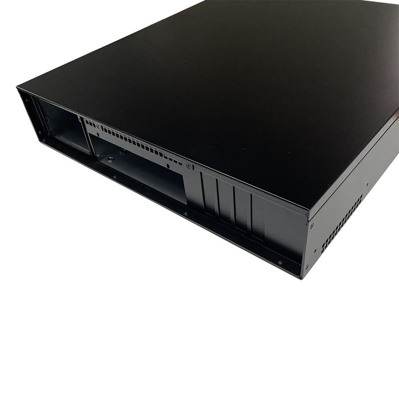 Gigabit 250metro Max 1 en 2 Fuera Dual Red Switch Repeater Inyector Extender Caso de servidor personalizado