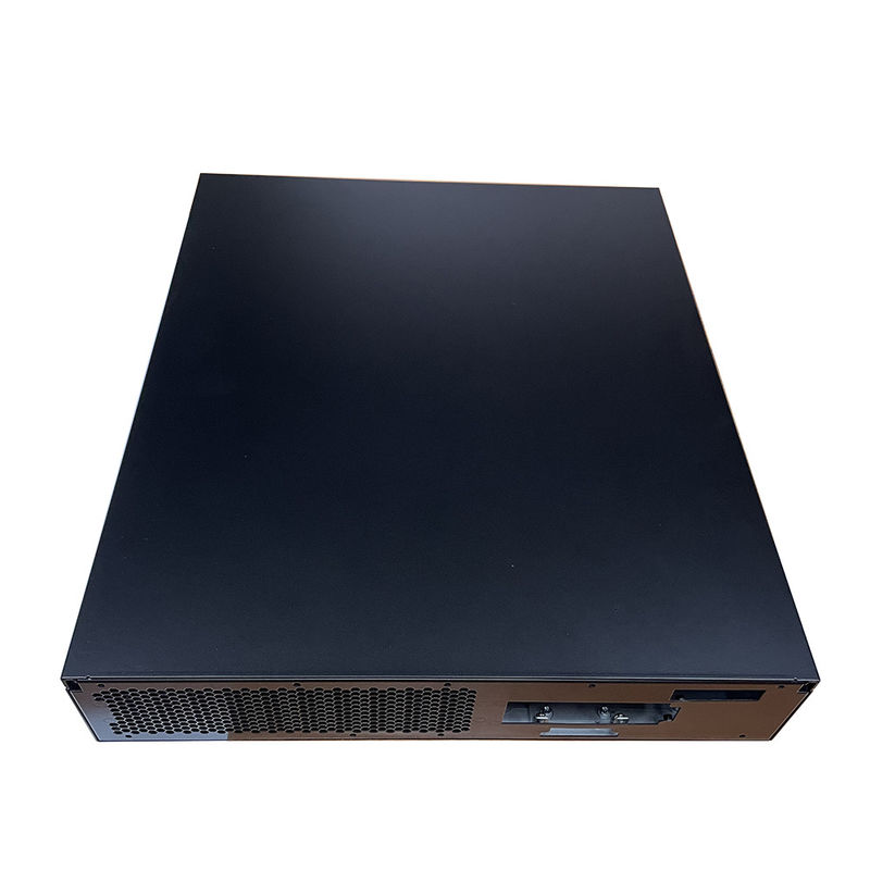 Gigabit 250metro Max 1 en 2 Fuera Dual Red Switch Repeater Inyector Extender Caso de servidor personalizado