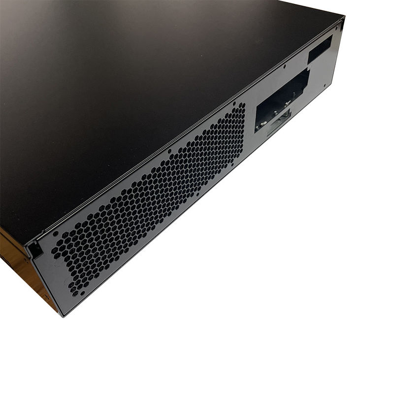 Gigabit 250metro Max 1 en 2 Fuera Dual Red Switch Repeater Inyector Extender Caso de servidor personalizado