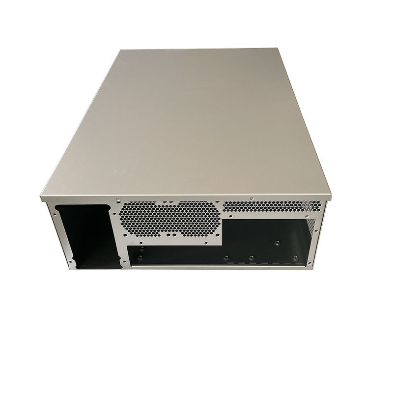 Comercial Dos discos duros de 3,5 pulgadas 4U Chasis montaje de rack Chasis de servidor industrial