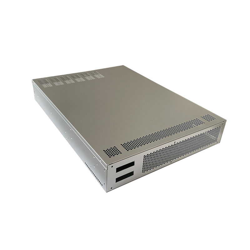 1U 2U 3U 4U 19 pulgadas montaje del bastidor chasis de la caja del ordenador caja de aluminio