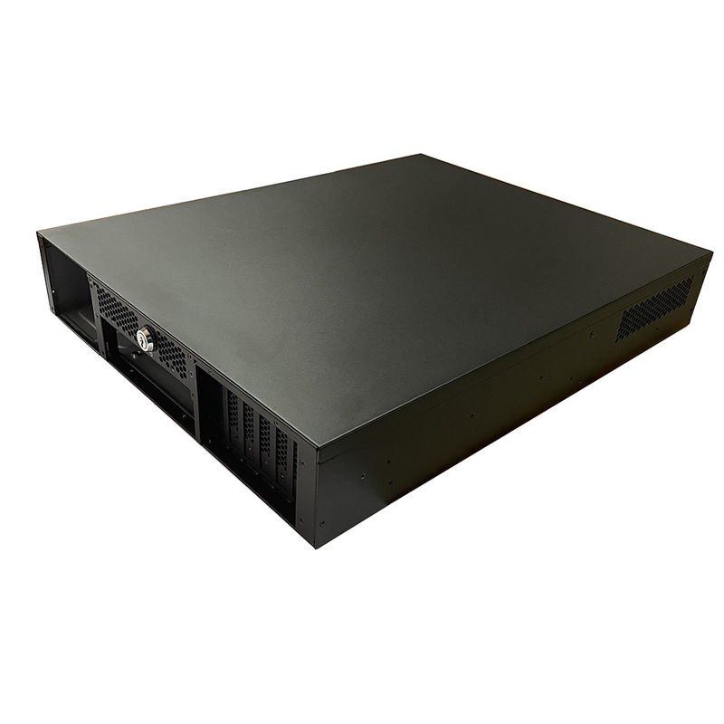 12 Bay 16 Bay Rackmount Gpu Chasis de servidor personalizado con carcasa rociada en polvo negro