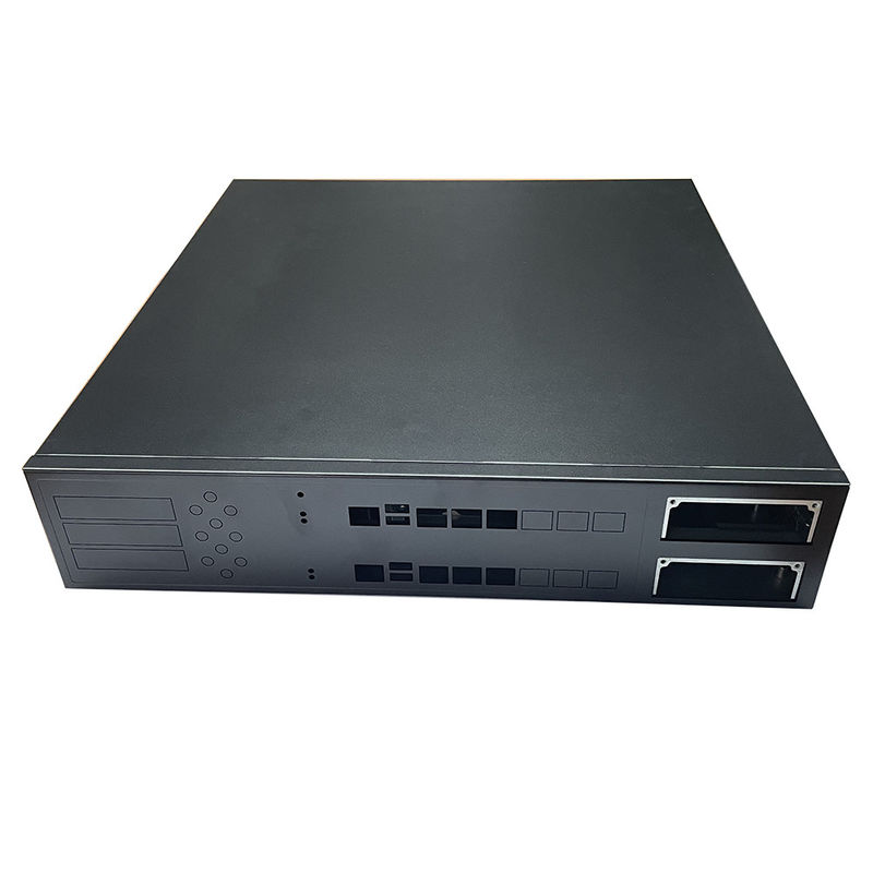 12 Bay 16 Bay Rackmount Gpu Chasis de servidor personalizado con carcasa rociada en polvo negro