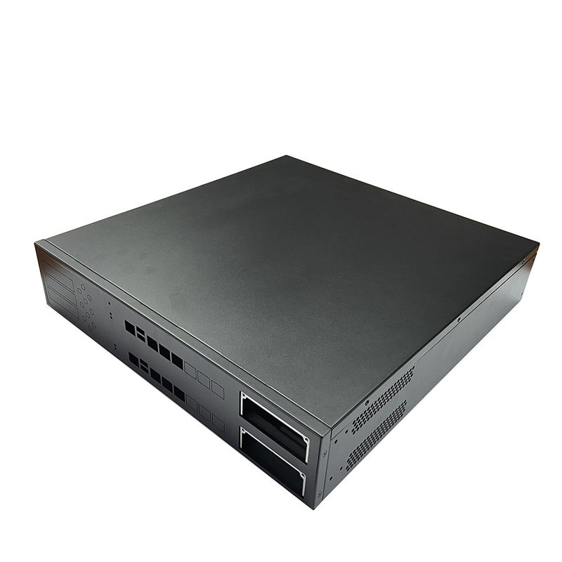 12 Bay 16 Bay Rackmount Gpu Chasis de servidor personalizado con carcasa rociada en polvo negro