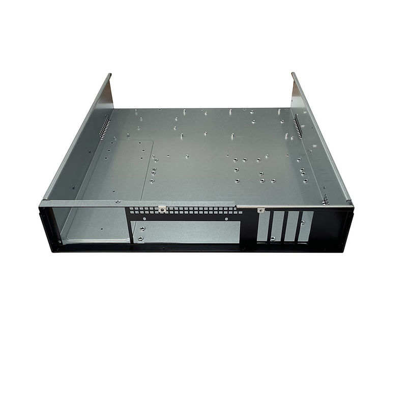 Oem Personalizado de la hoja de metal del chasis base de aluminio de acero inoxidable de unión industrial de servidor caja de recubrimiento