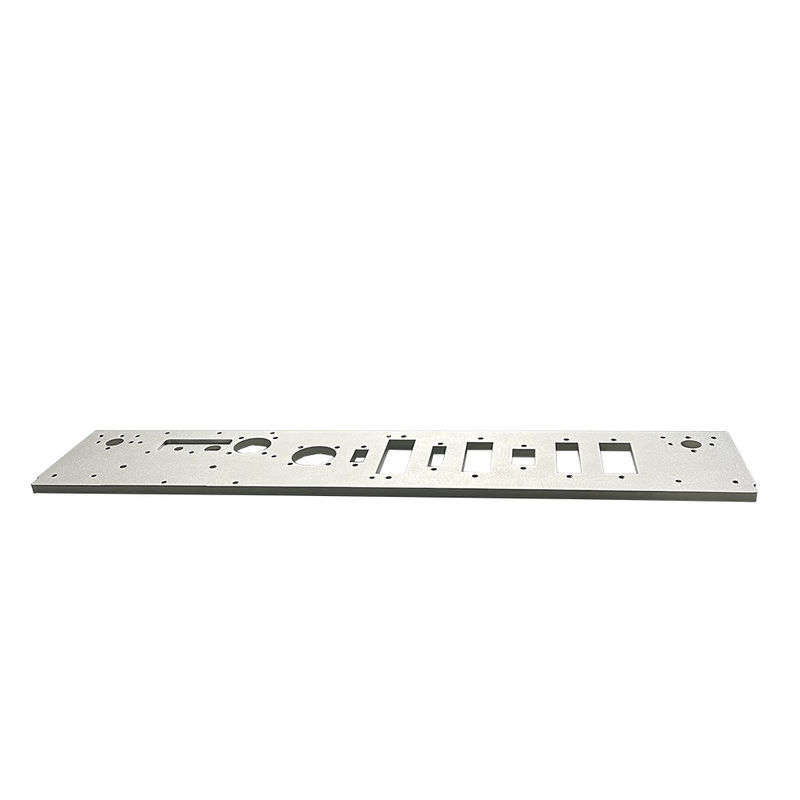 Panel de fabricación de metal de chapa de aluminio personalizado en línea de anodo de embalaje de arena de estampado de motores de repuesto