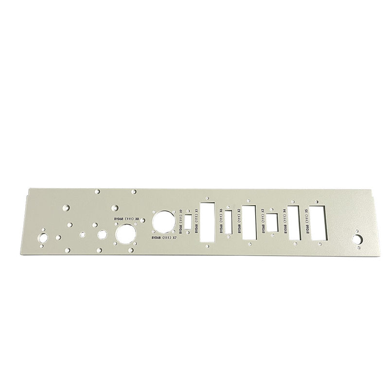 Panel de fabricación de metal de chapa de aluminio personalizado en línea de anodo de embalaje de arena de estampado de motores de repuesto