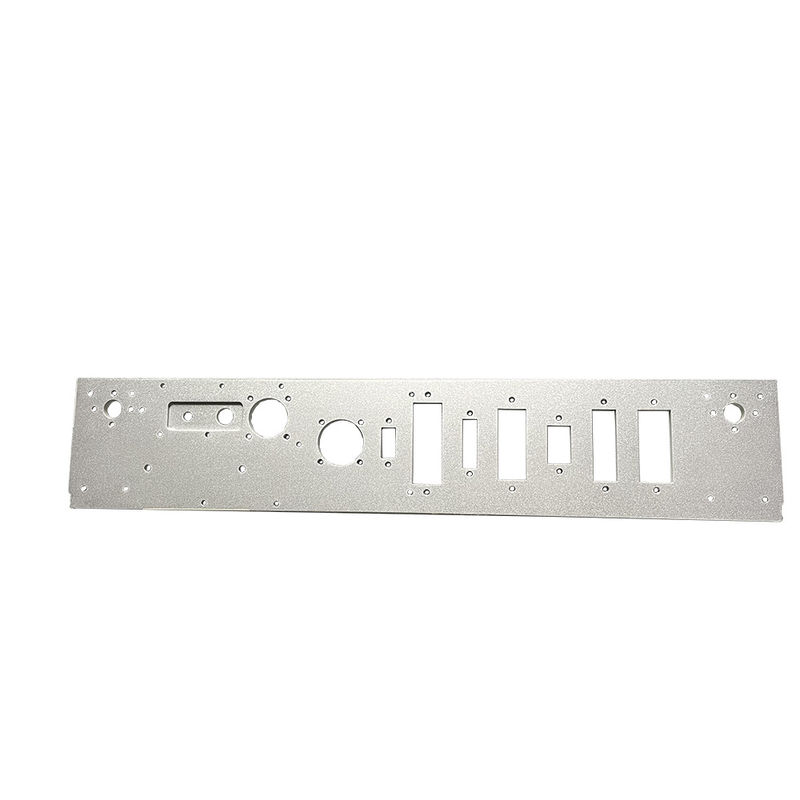 Panel de fabricación de metal de chapa de aluminio personalizado en línea de anodo de embalaje de arena de estampado de motores de repuesto