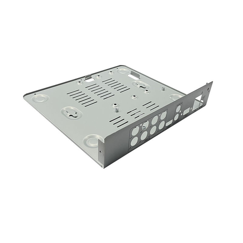 Las piezas de mecanizado de alta precisión de CNC Fábrica de piezas plegables Prototipo de caja de metal de chapa rectangular