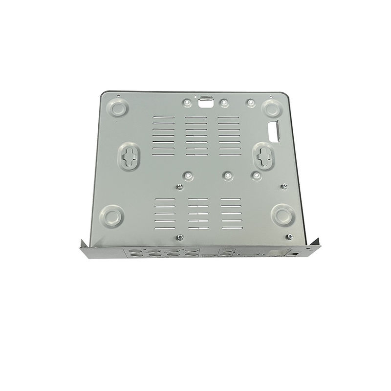 Las piezas de mecanizado de alta precisión de CNC Fábrica de piezas plegables Prototipo de caja de metal de chapa rectangular